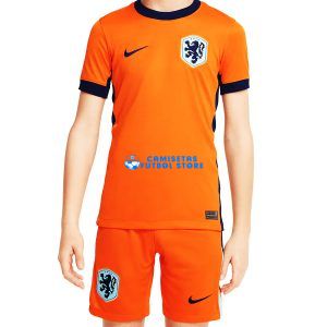 Países Bajos Camiseta de la 1ª equipación 2024/2025 Niños